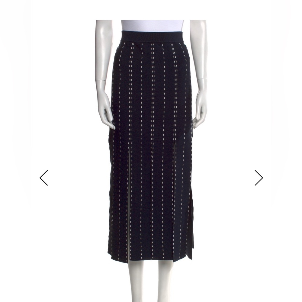 Elegant Black and White Women's Skirt